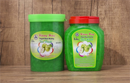 Thạch dừa táo xanh